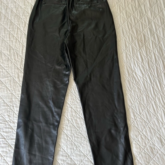 Halogen Black Faux Leather Pants - Picture 4 of 14